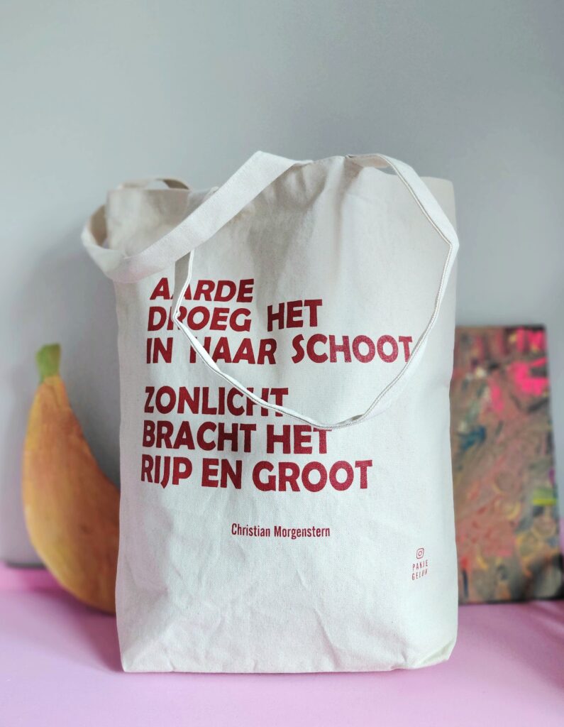 Meyke Hanne Link Boodschap tas Granaatappel